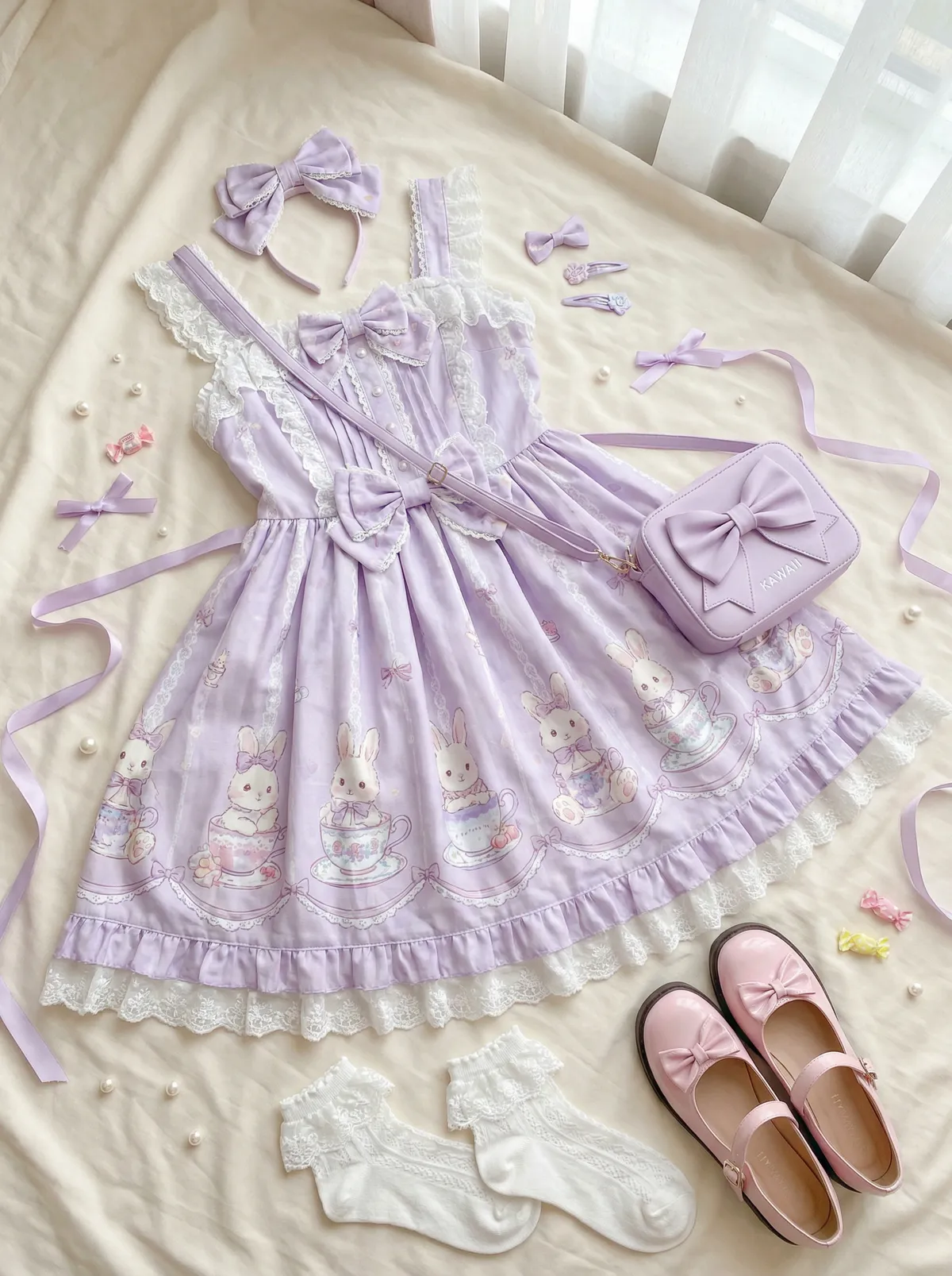 爱浴 林心如 Lolita穿搭灵感分享